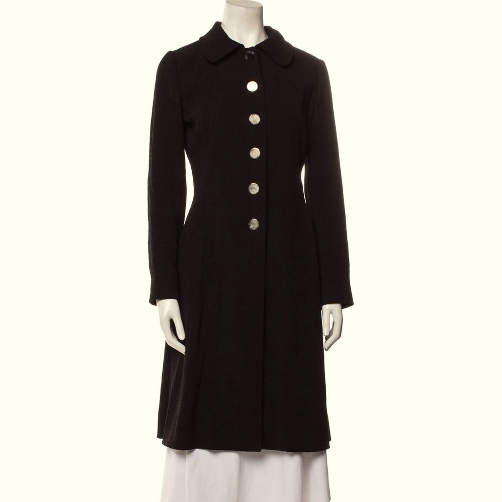 Dolce & Gabbana Vintage Coat
2000's Collection, Sz 38
Black, Long, 6-Btn Closure